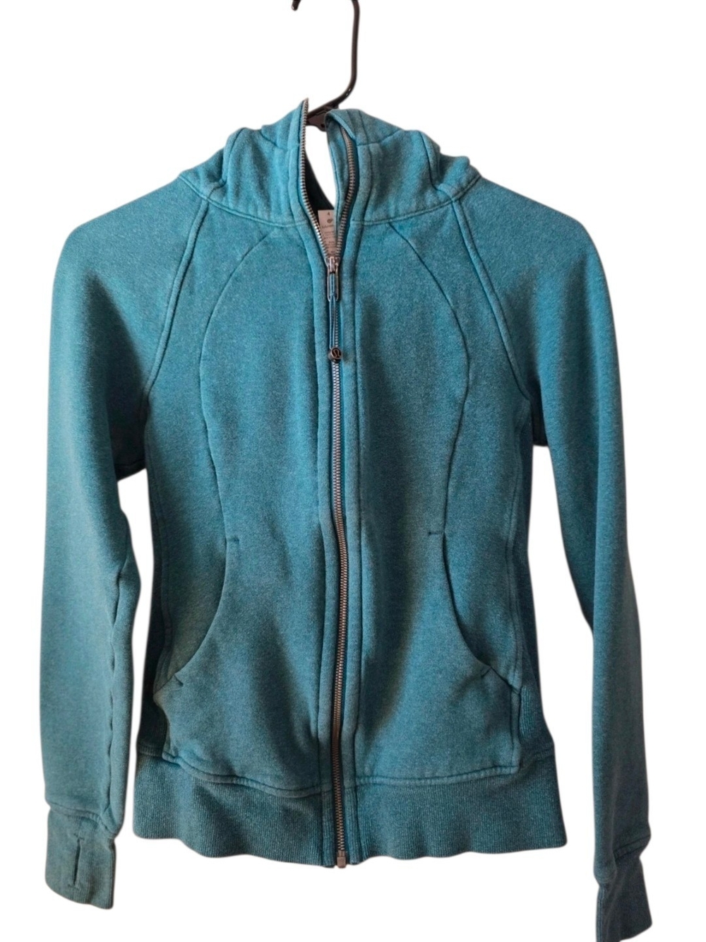 Lululemon Scuba Hoodie  Cotton Fleece
Heathered Desert Teal